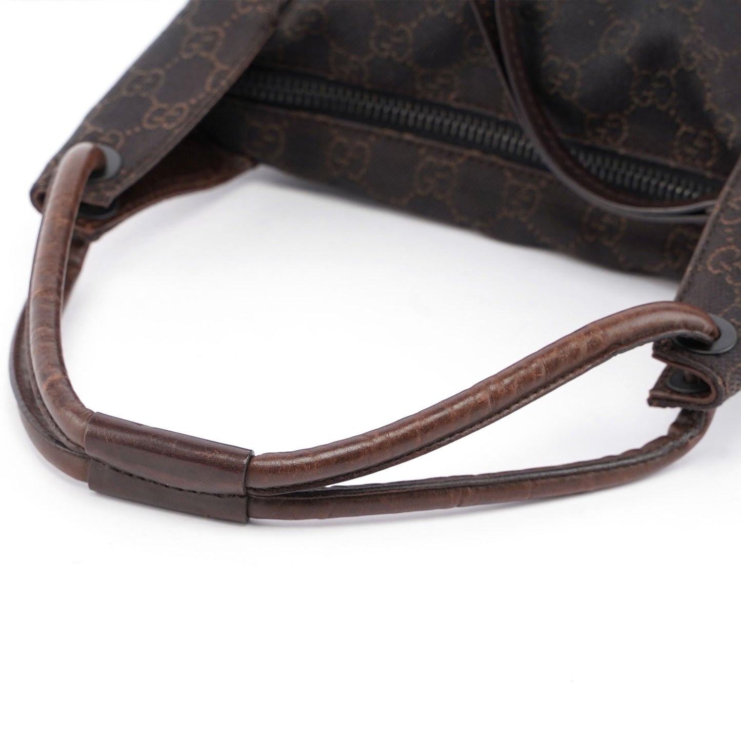 Brown GG Canvas Shoulder Bag