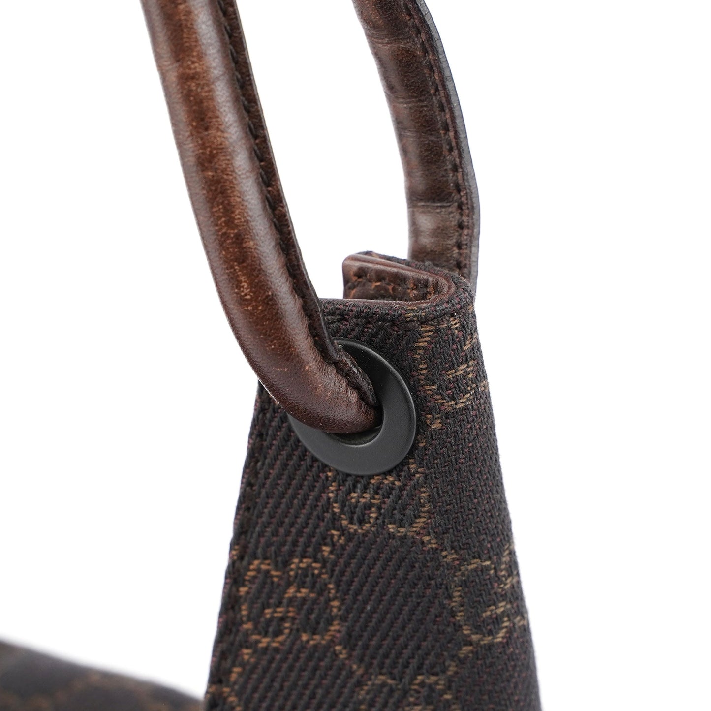 Brown GG Canvas Shoulder Bag