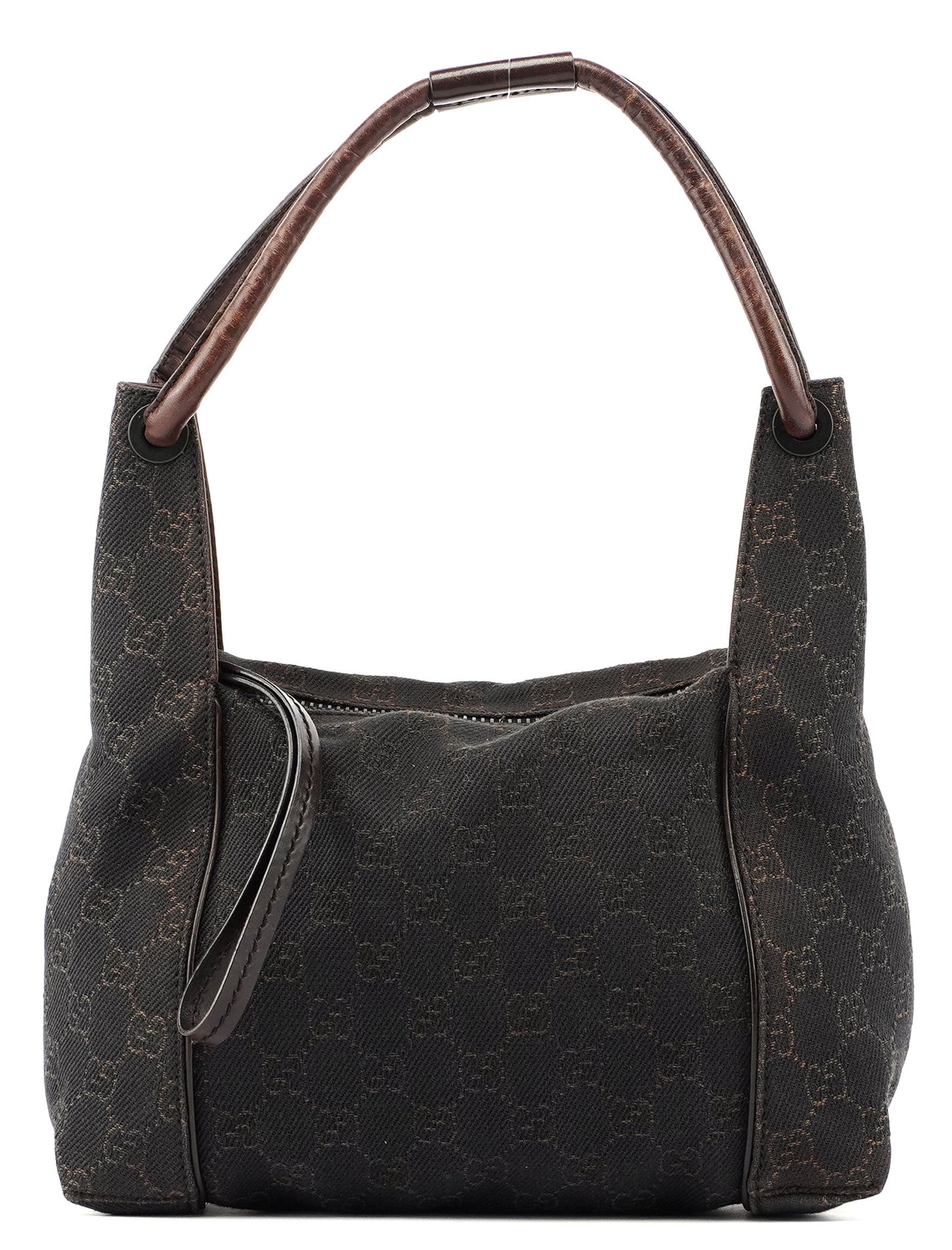 Brown GG Canvas Shoulder Bag
