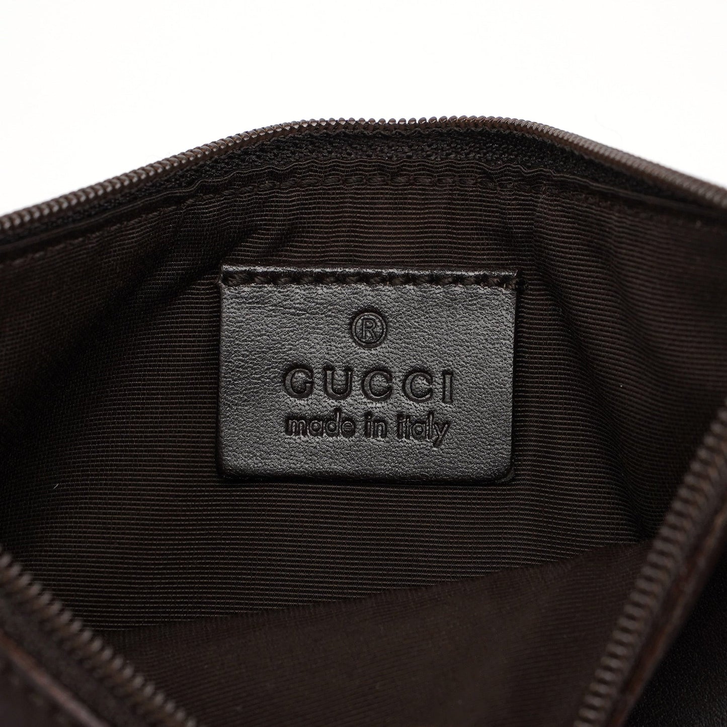 Brown GG Drawstring Shoulder Bag