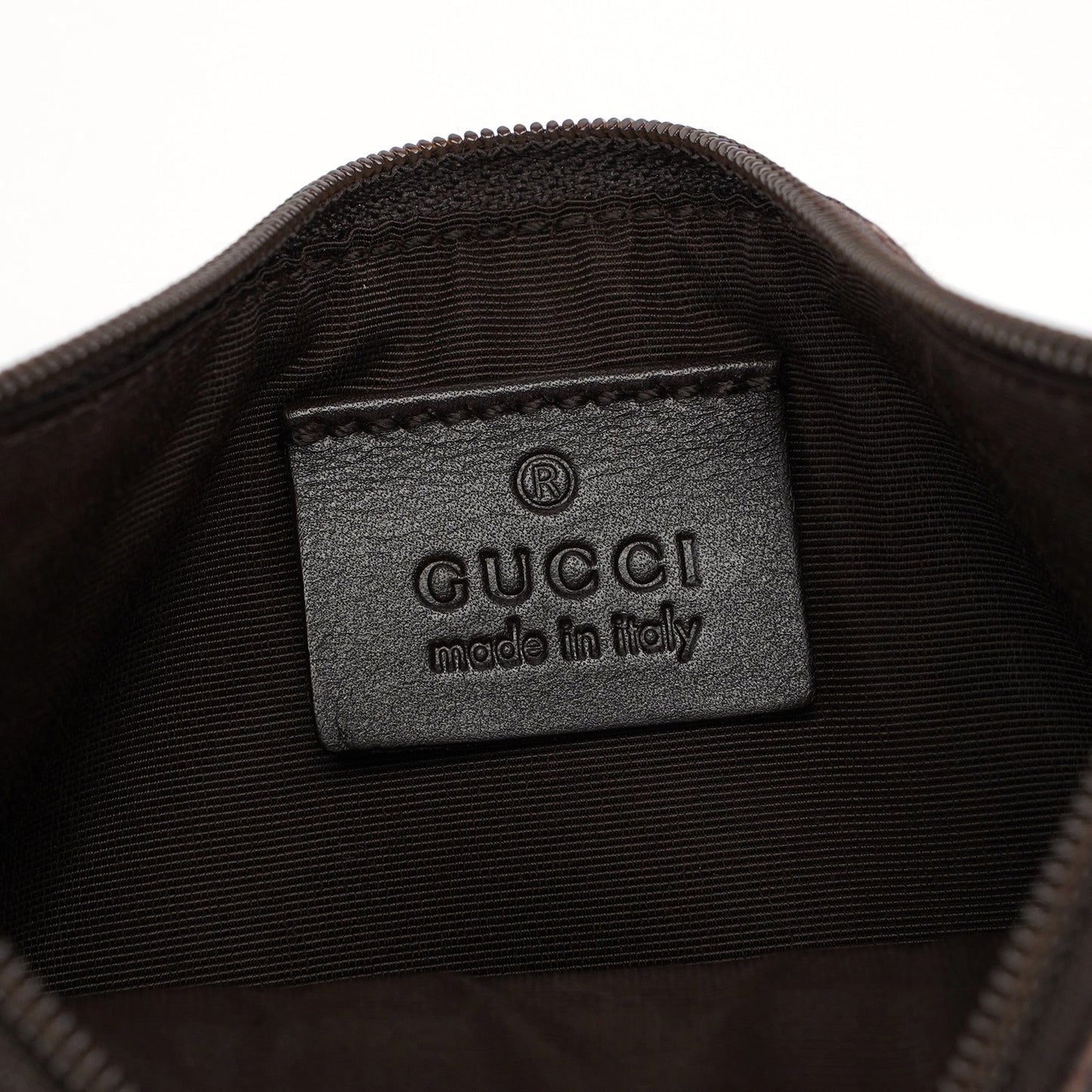 Brown GG Drawstring Shoulder Bag