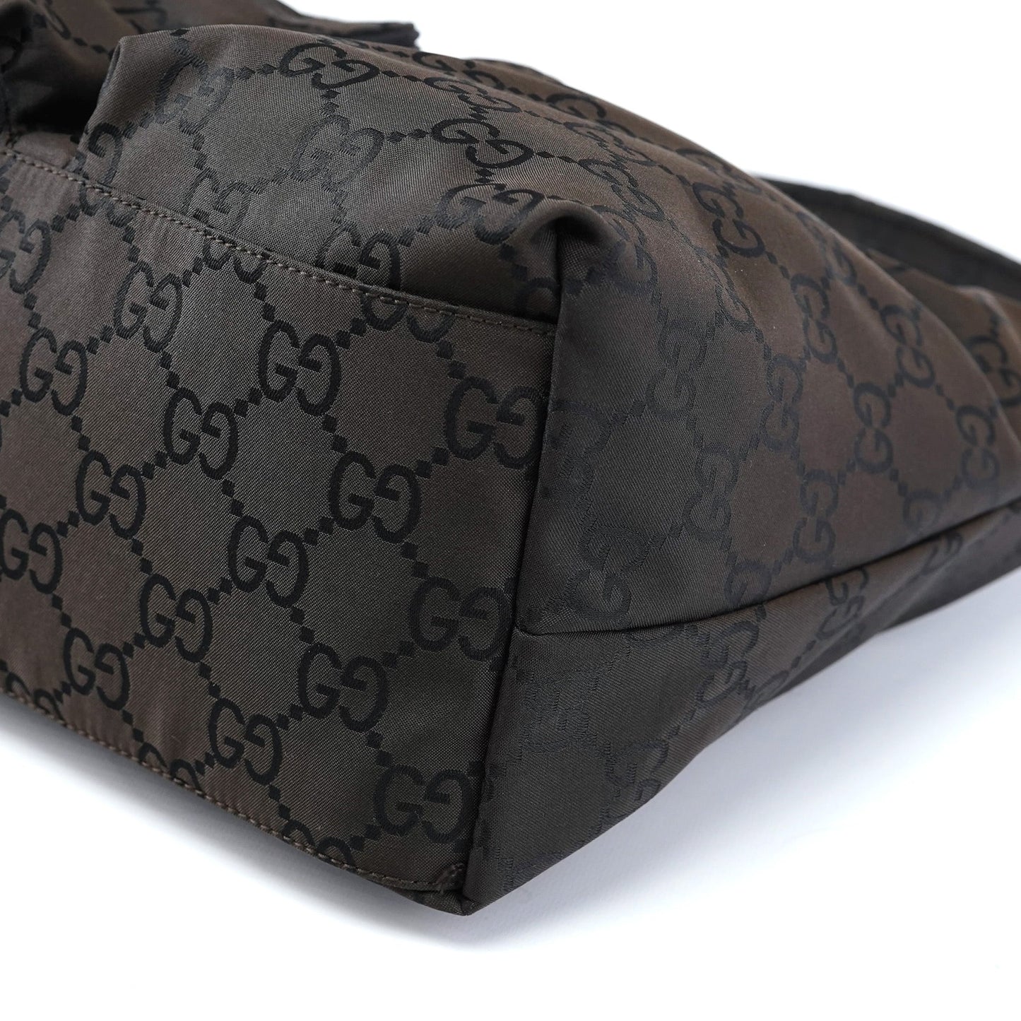 Brown GG Dual Pocket Shoulder Bag