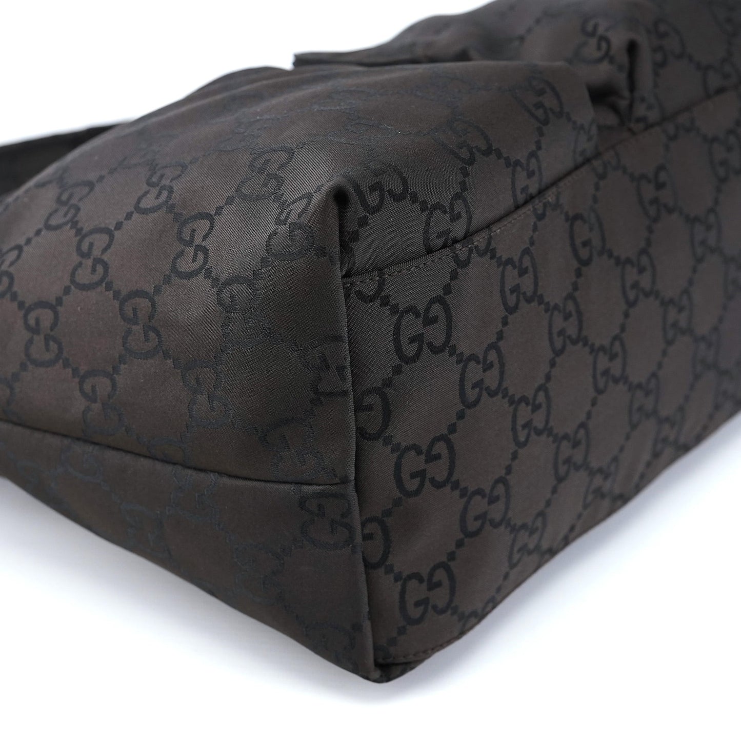 Brown GG Dual Pocket Shoulder Bag