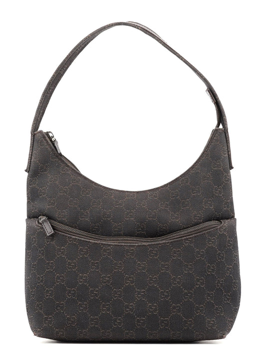 Brown GG Hobo Shoulder Bag