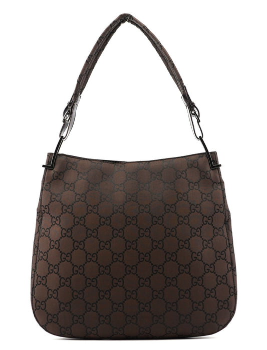 Brown GG Hobo Shoulder Bag