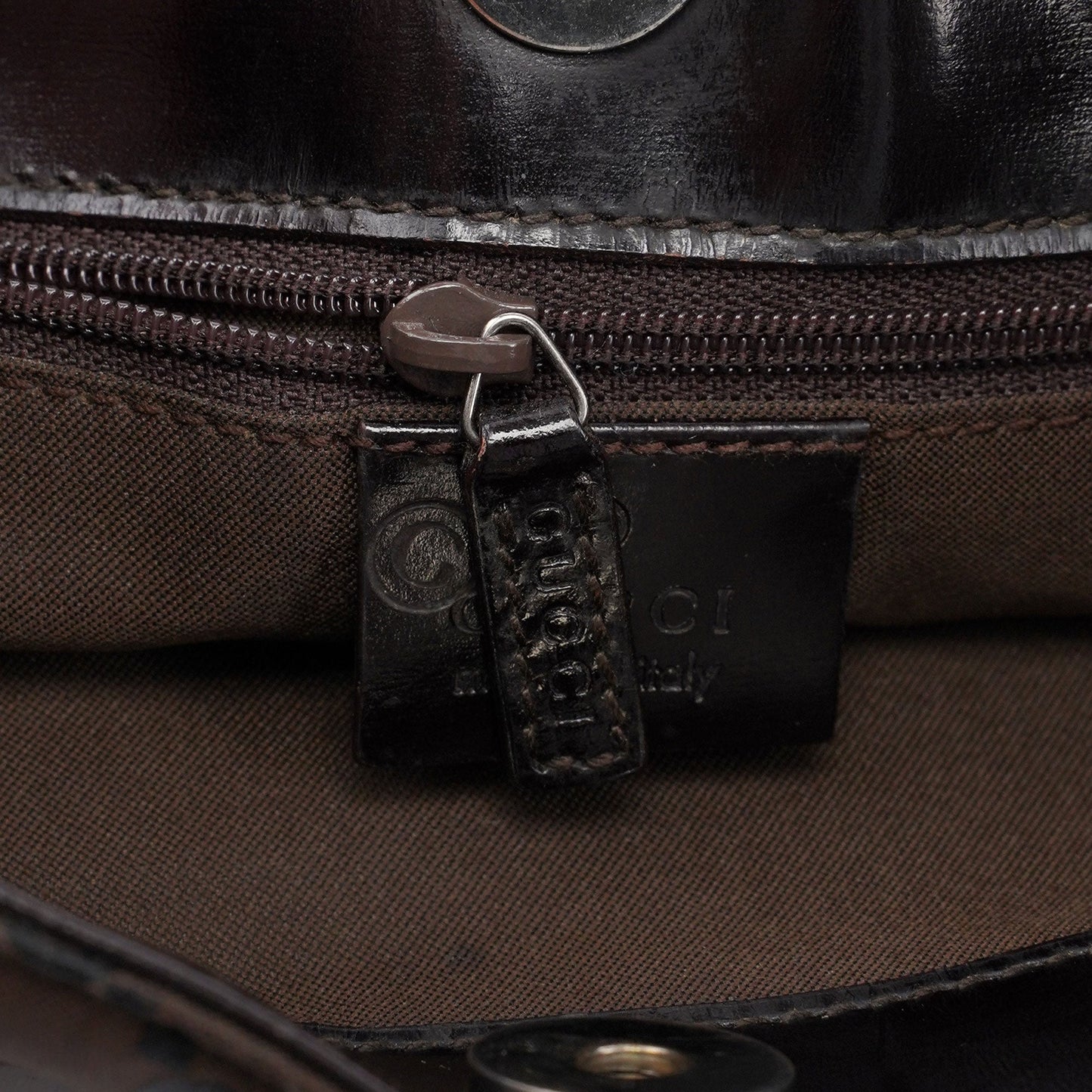 Brown GG Hobo Shoulder Bag