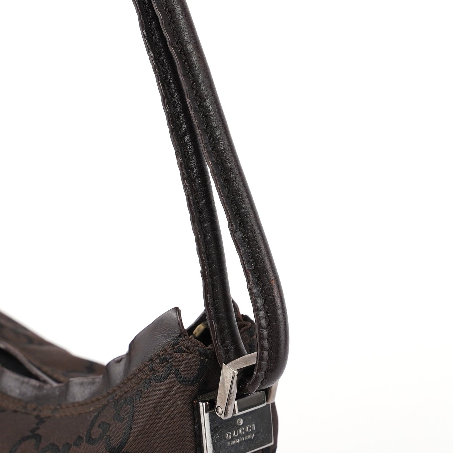Brown GG Hobo Shoulder Bag