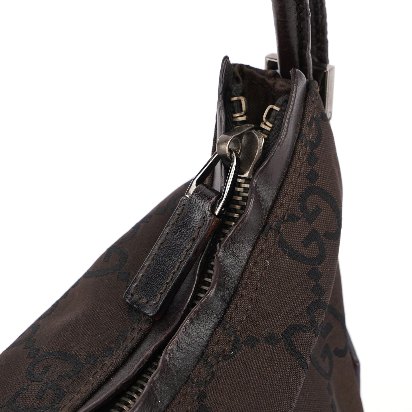 Brown GG Hobo Shoulder Bag