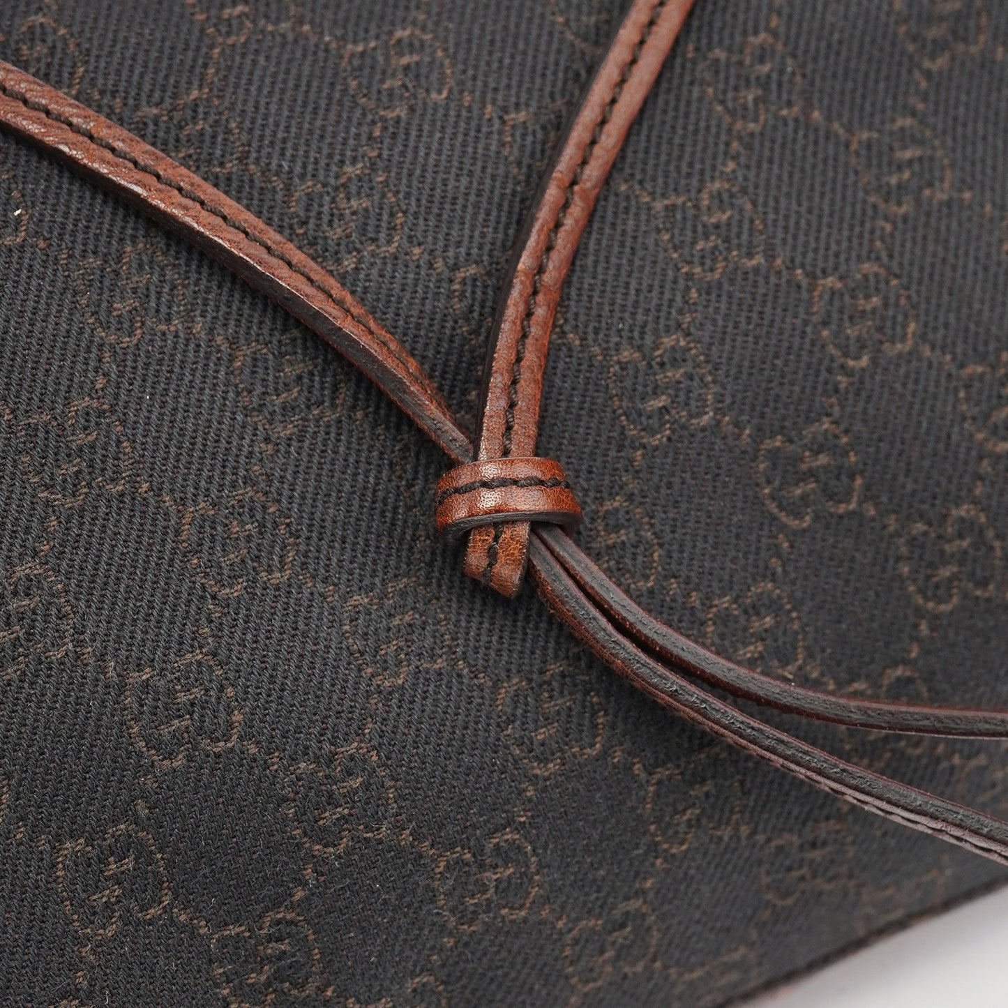 Brown GG Horsebit Shoulder Bag