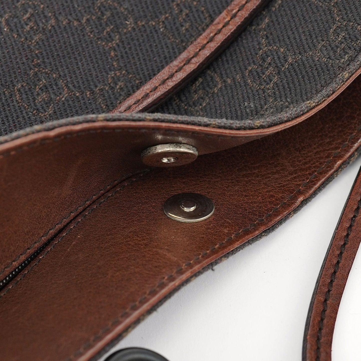 Brown GG Horsebit Shoulder Bag