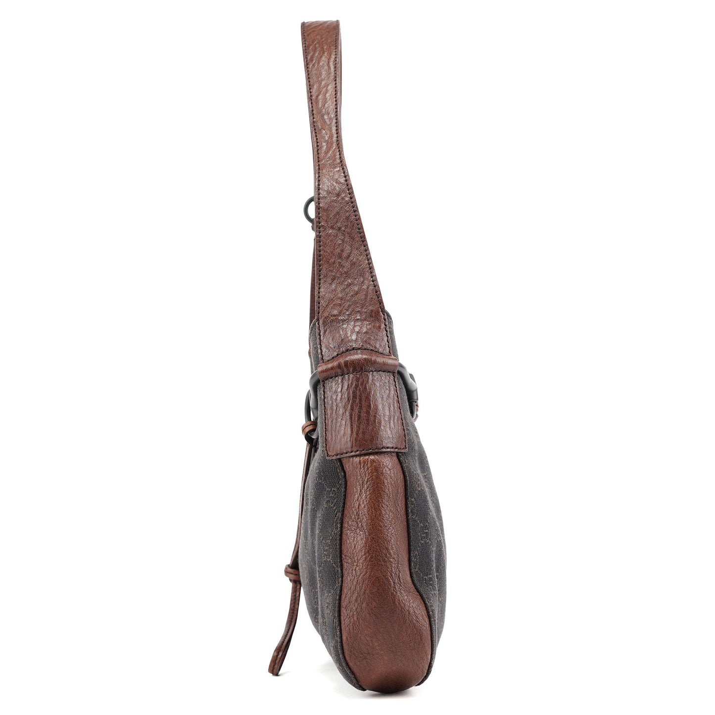 Brown GG Horsebit Shoulder Bag