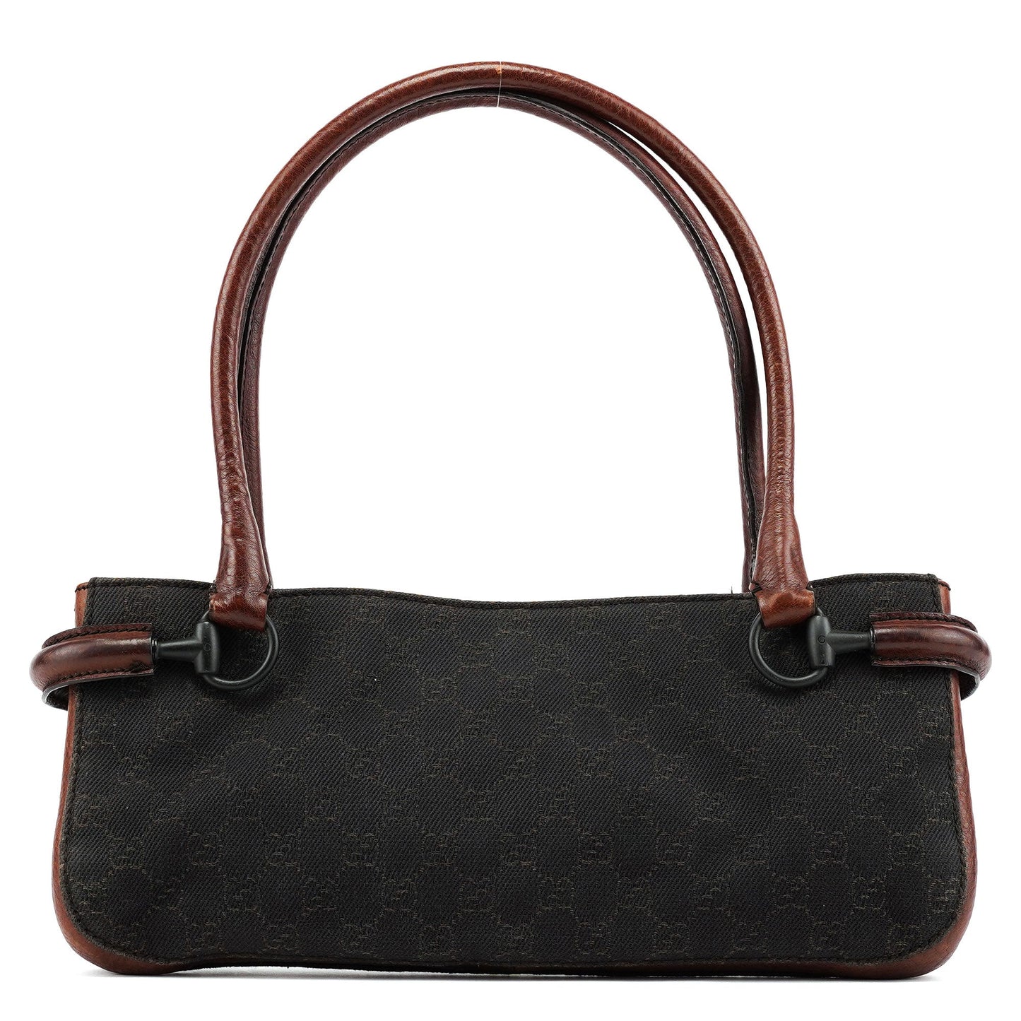 Brown GG Horsebit Tote Bag