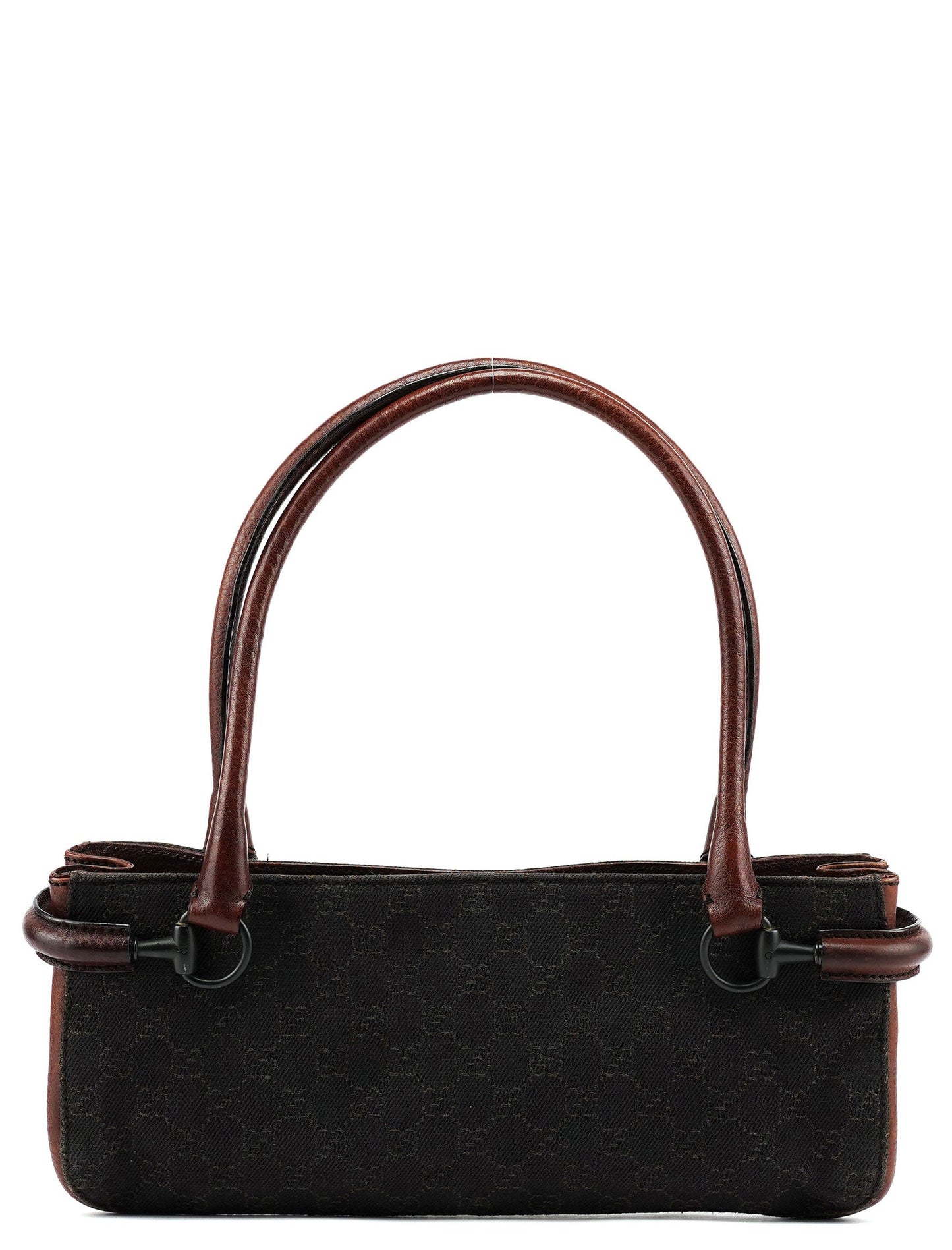 Brown GG Horsebit Tote Bag