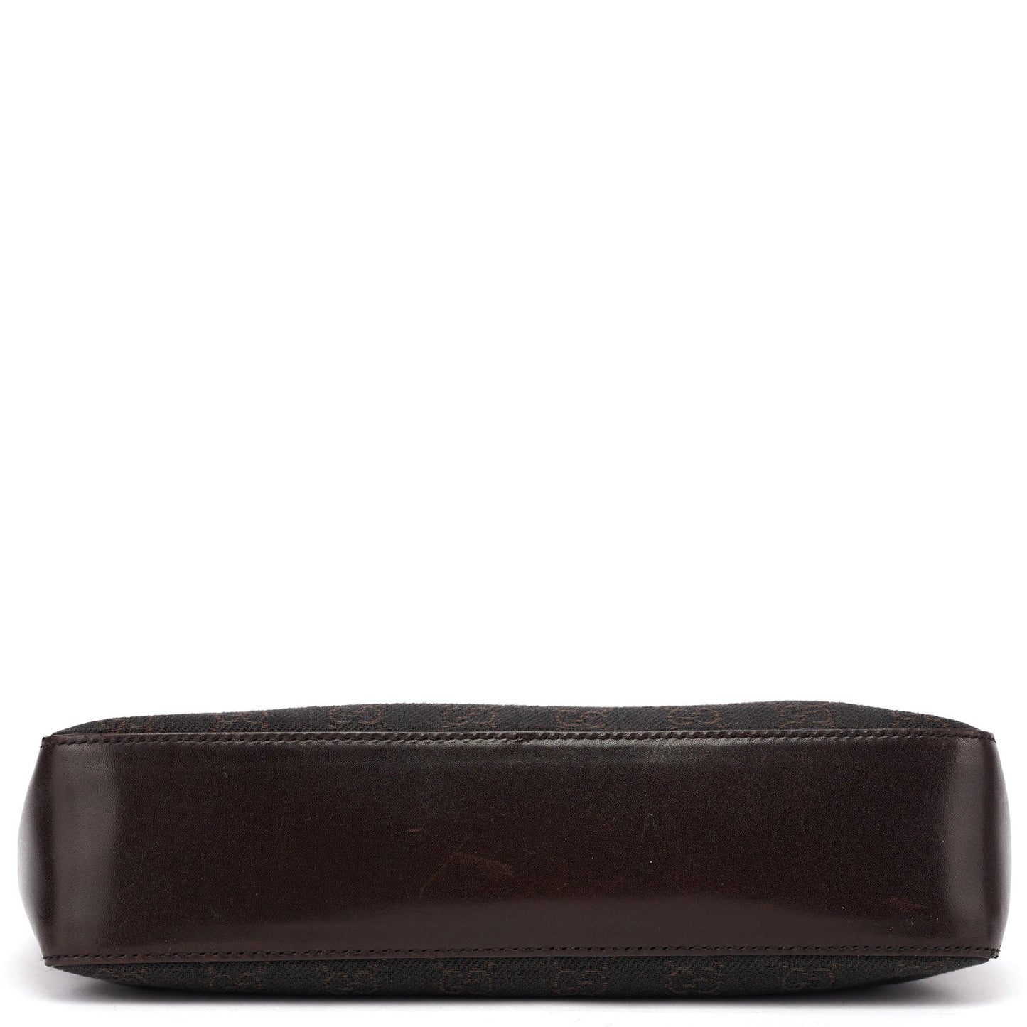 Brown GG Leather Tote Bag