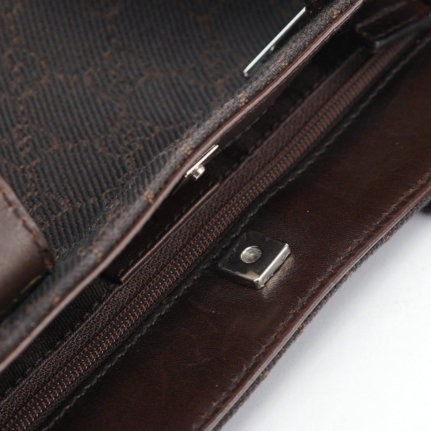 Brown GG Leather Tote Bag