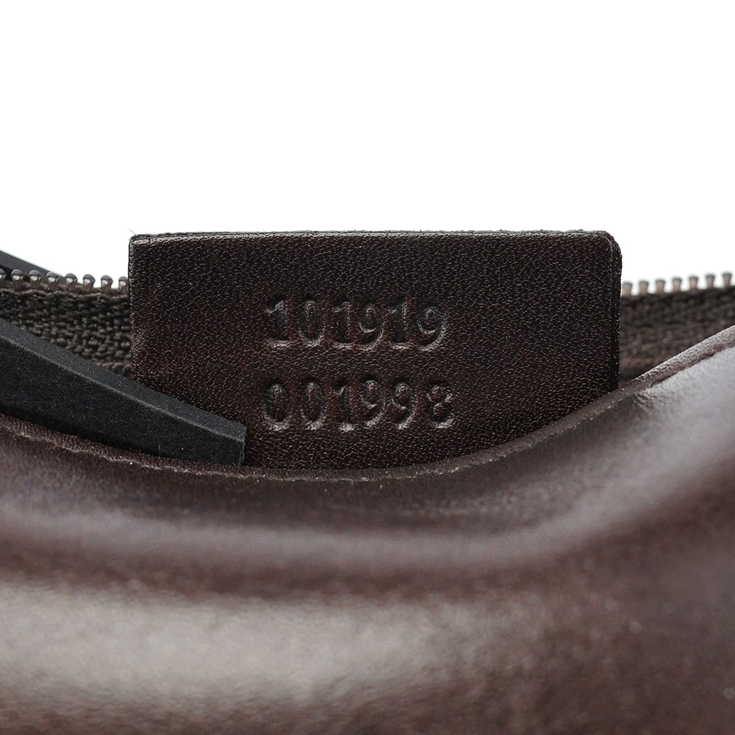 Brown GG Leather Tote Bag