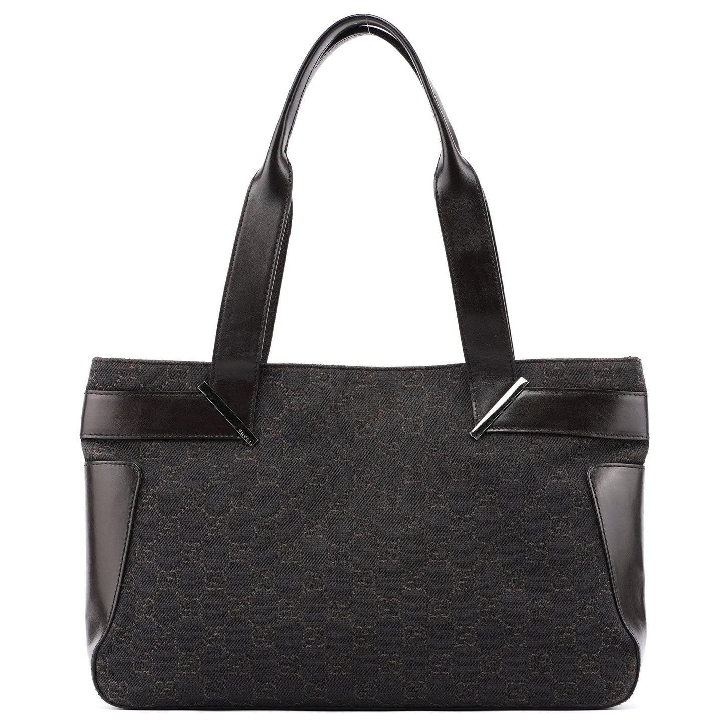 Brown GG Wool Tote Bag