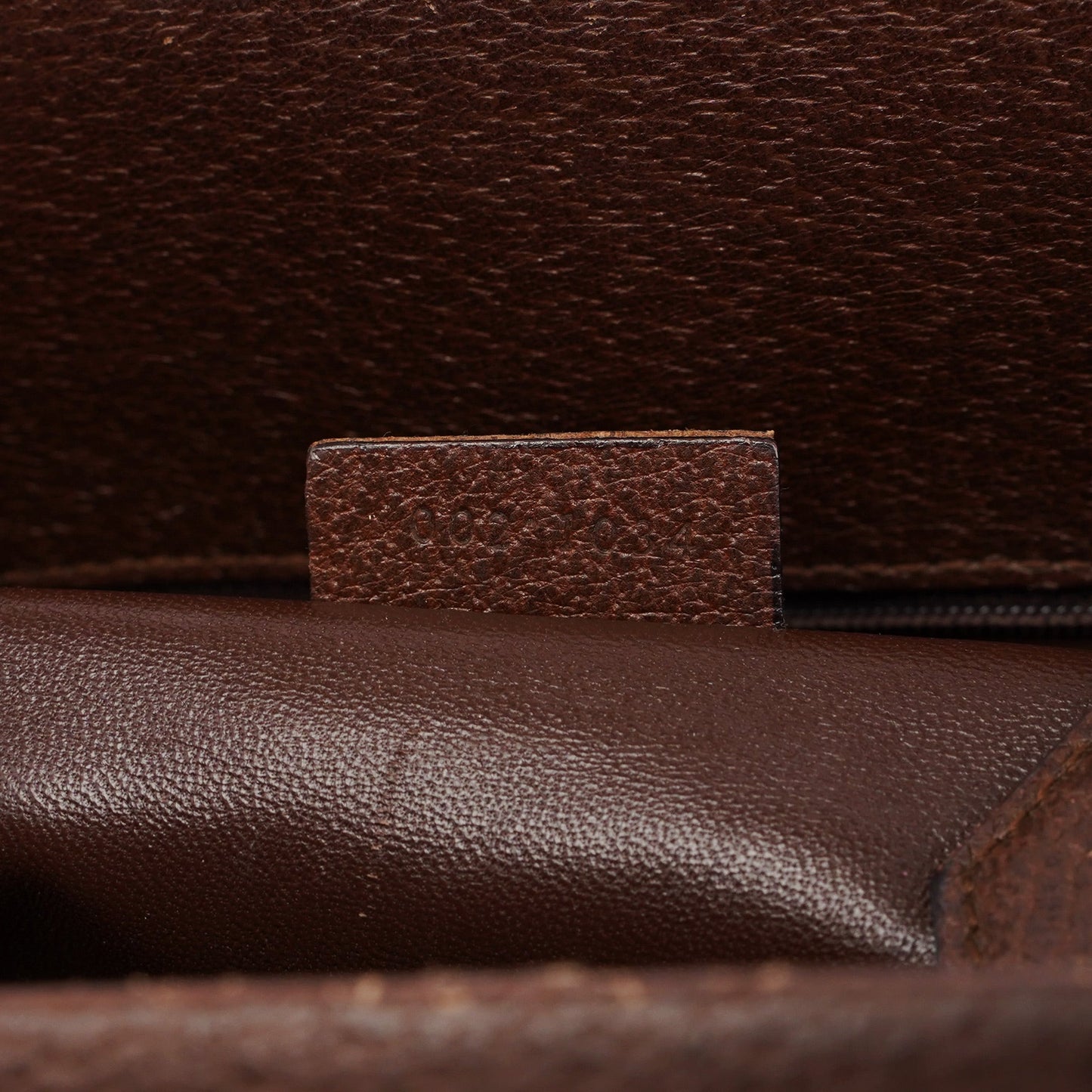 Brown Leather Bamboo 2-Way Tote