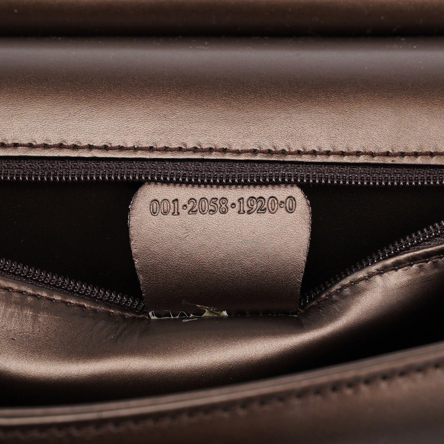 Brown Leather Flap Shoulder Bag