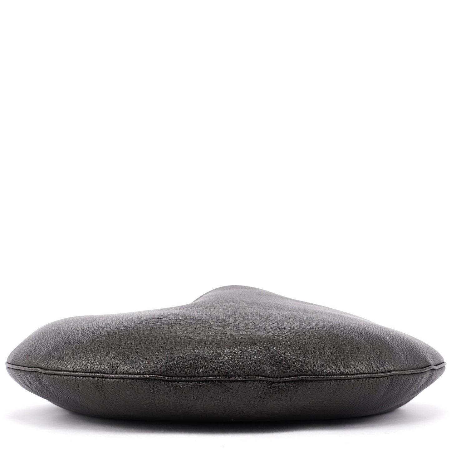 Brown Leather Hobo Shoulder Bag