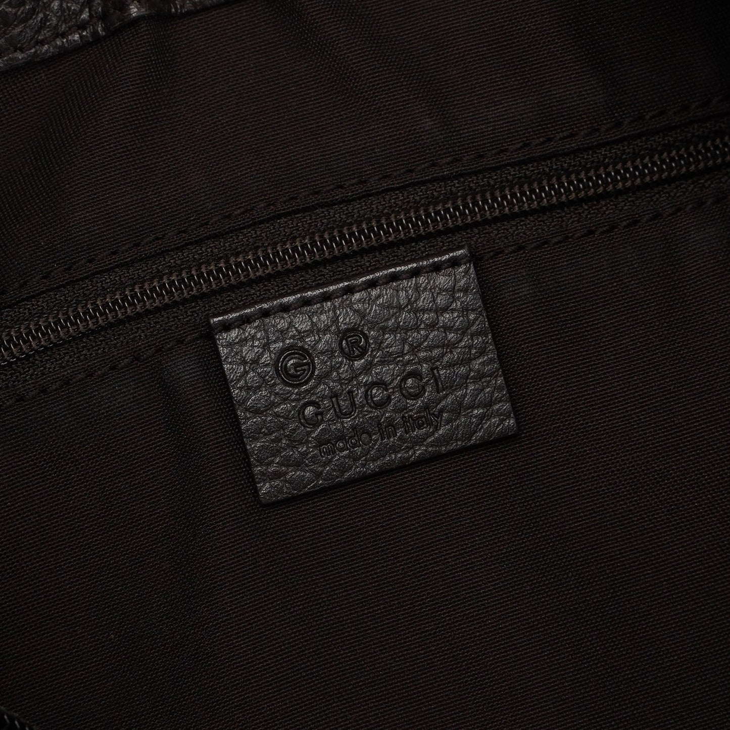 Brown Leather Hobo Shoulder Bag