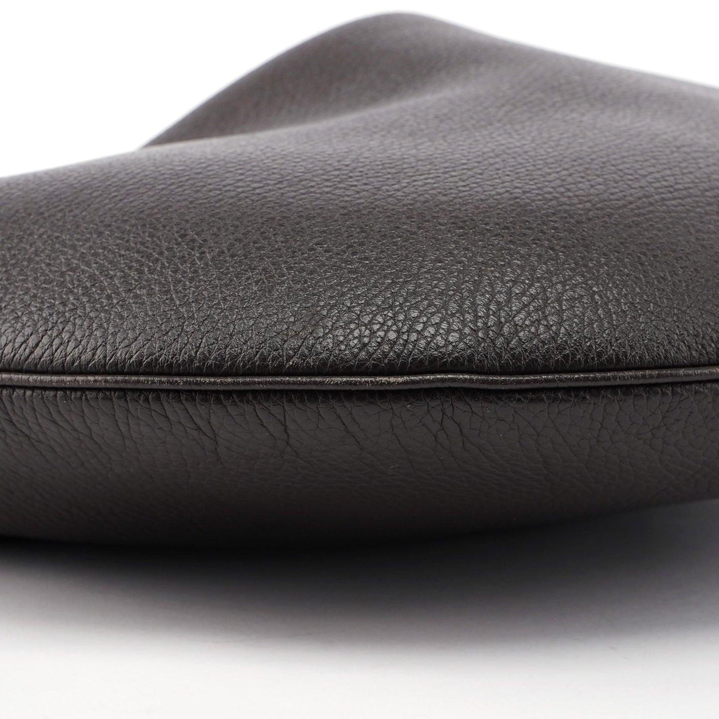 Brown Leather Hobo Shoulder Bag