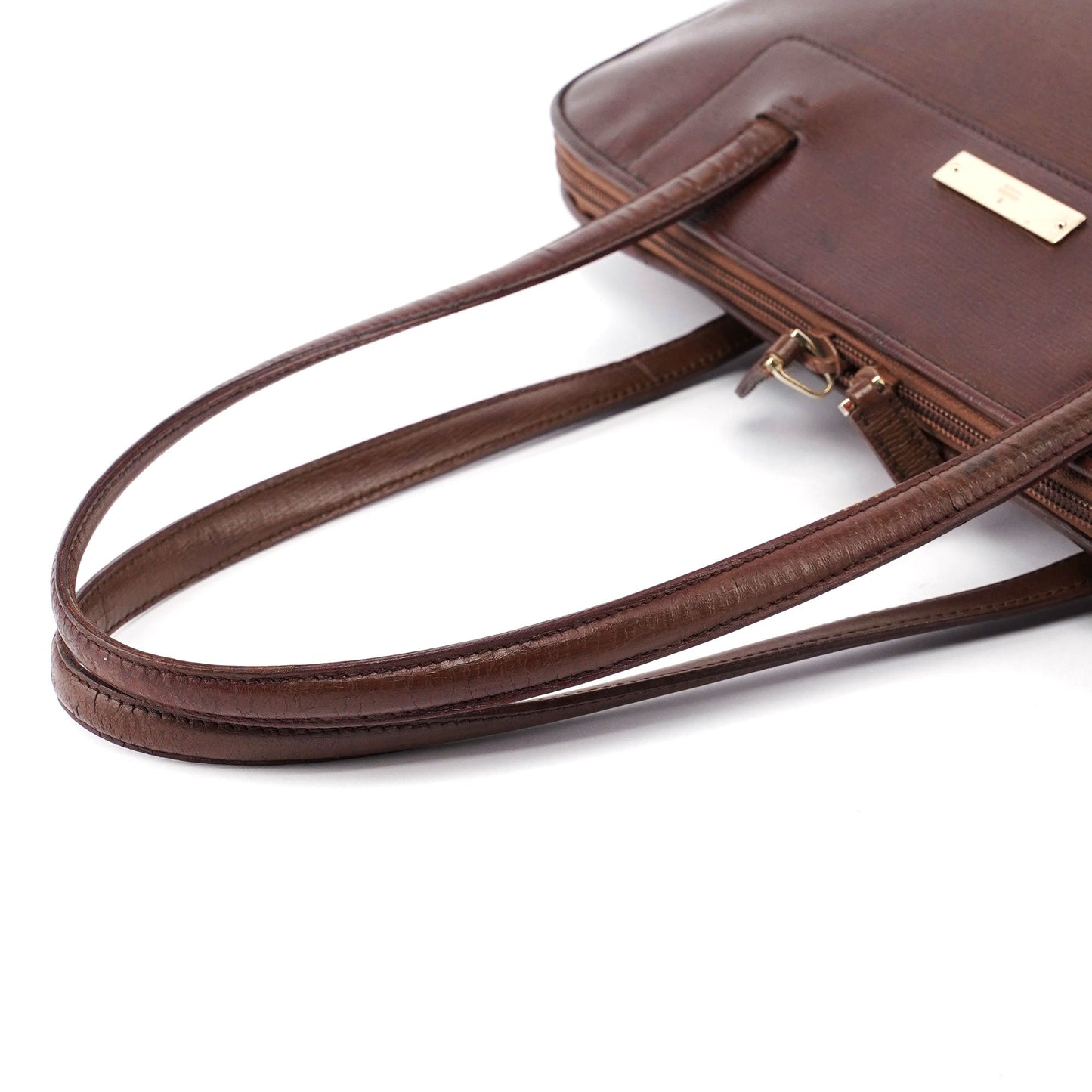 Brown Leather Tote Bag