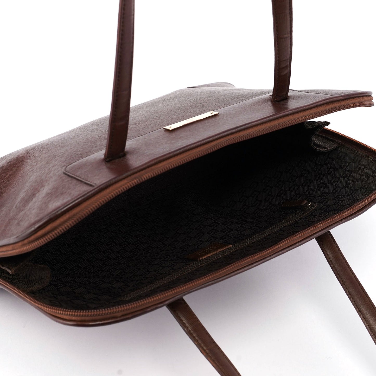 Brown Leather Tote Bag