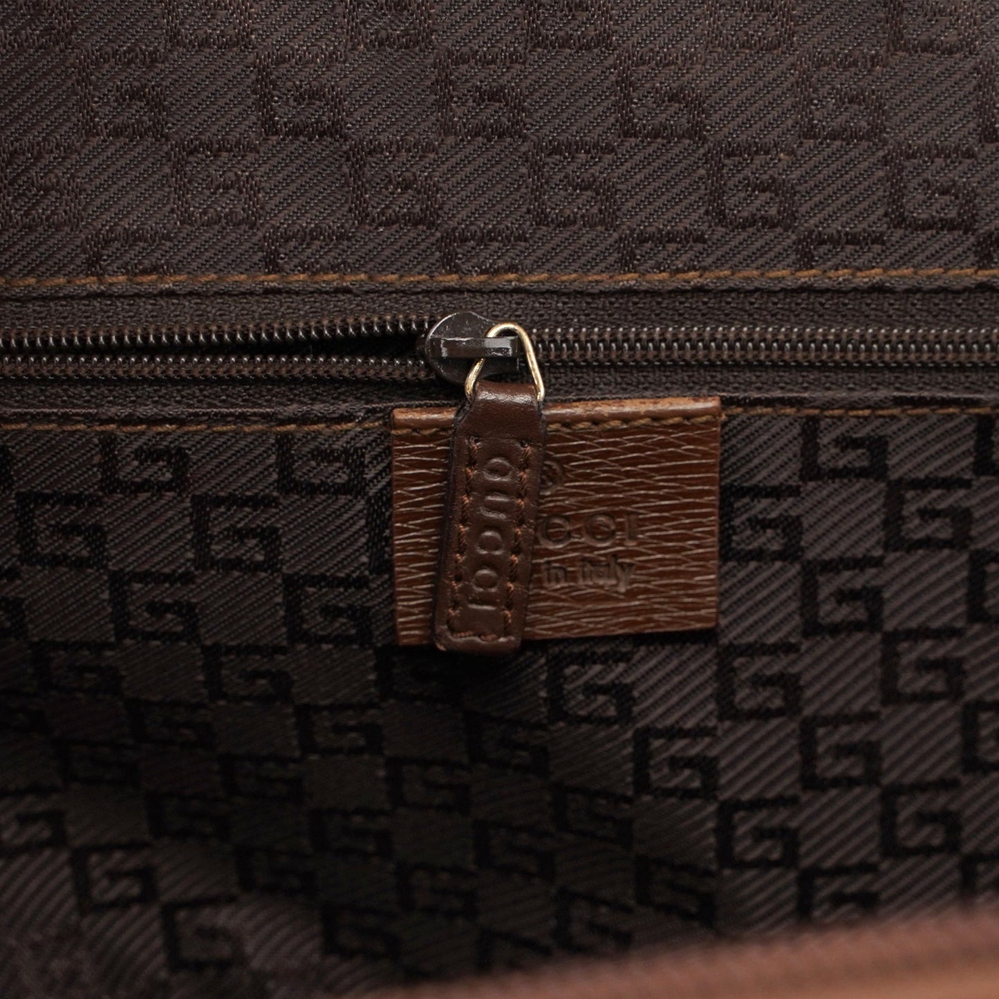 Brown Leather Tote Bag