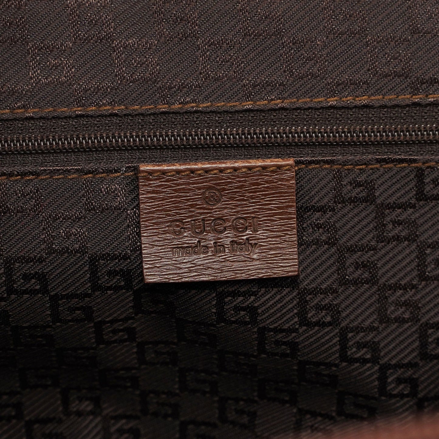 Brown Leather Tote Bag