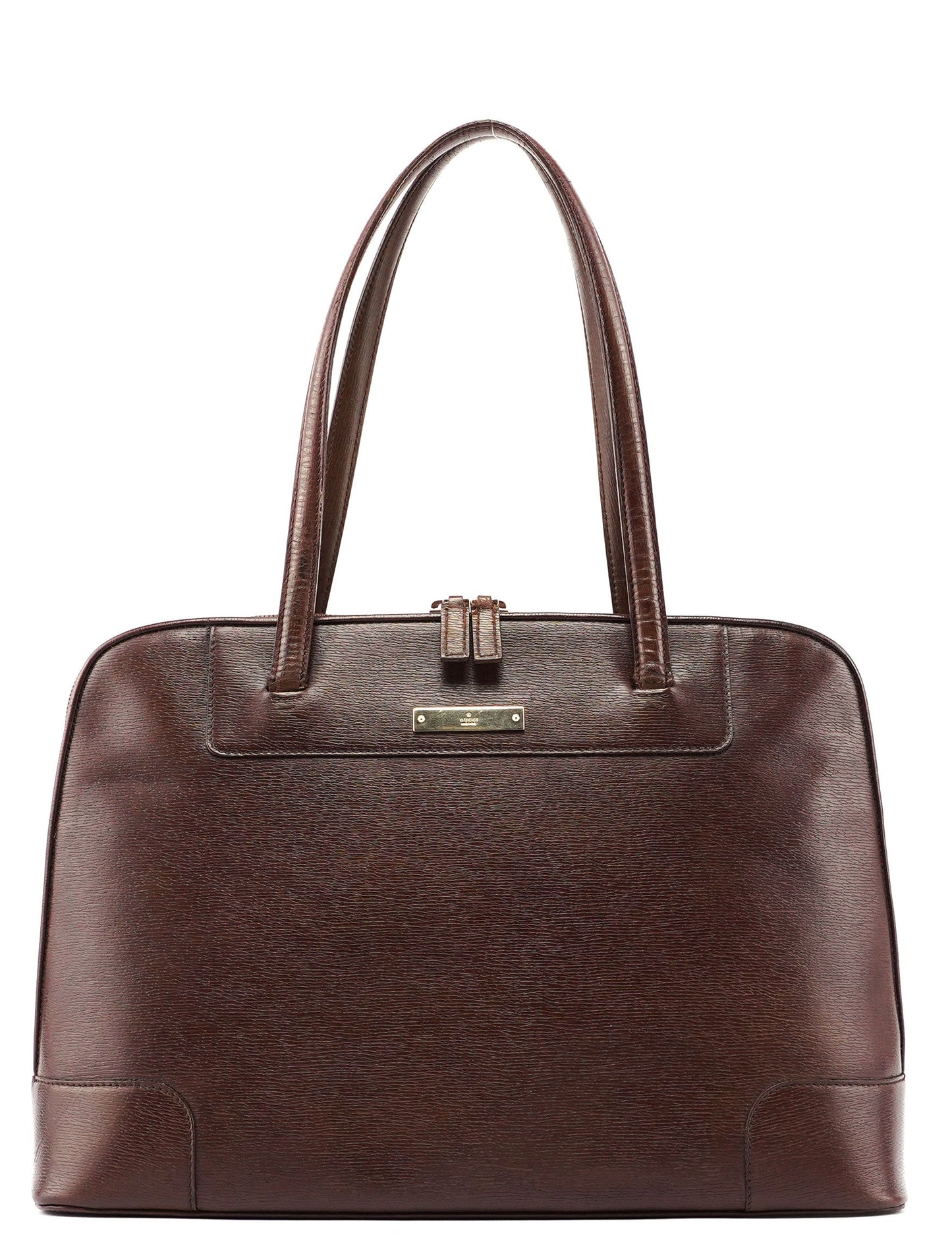 Brown Leather Tote Bag