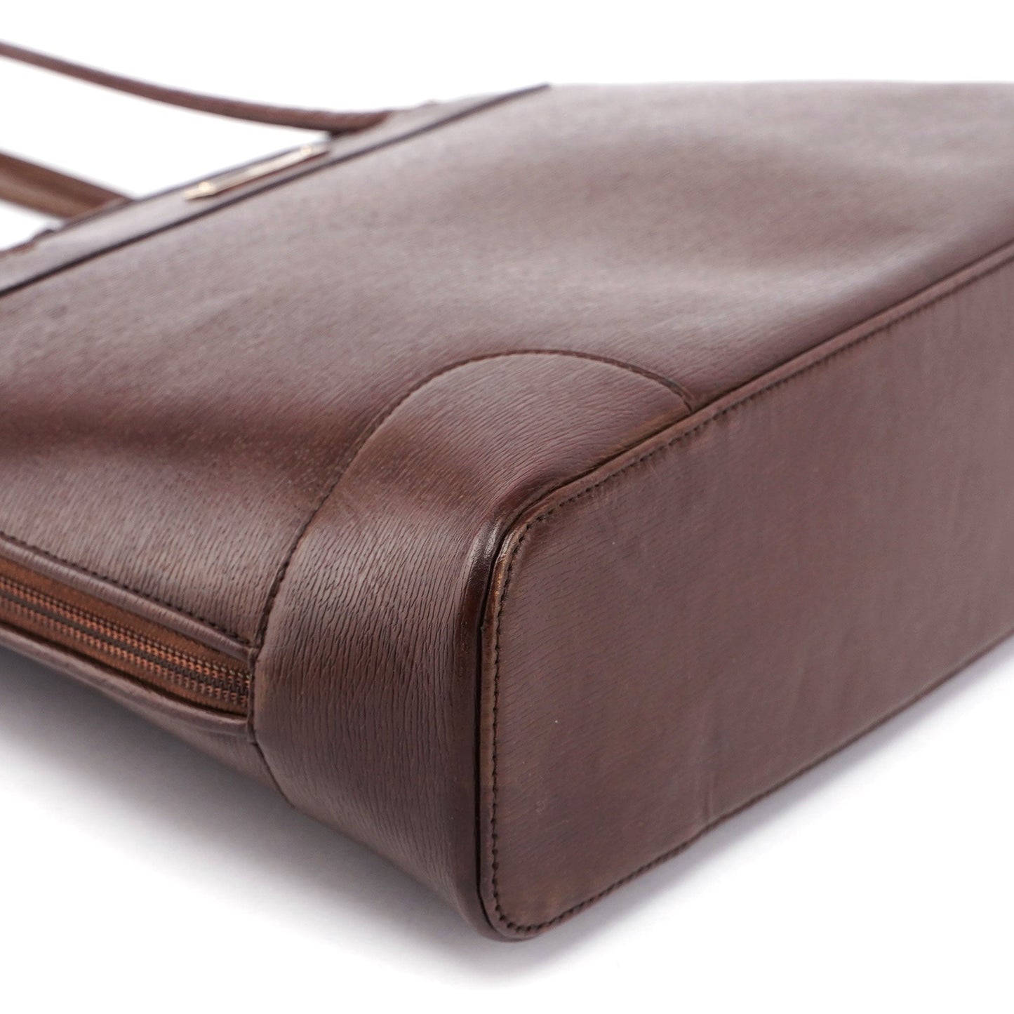 Brown Leather Tote Bag