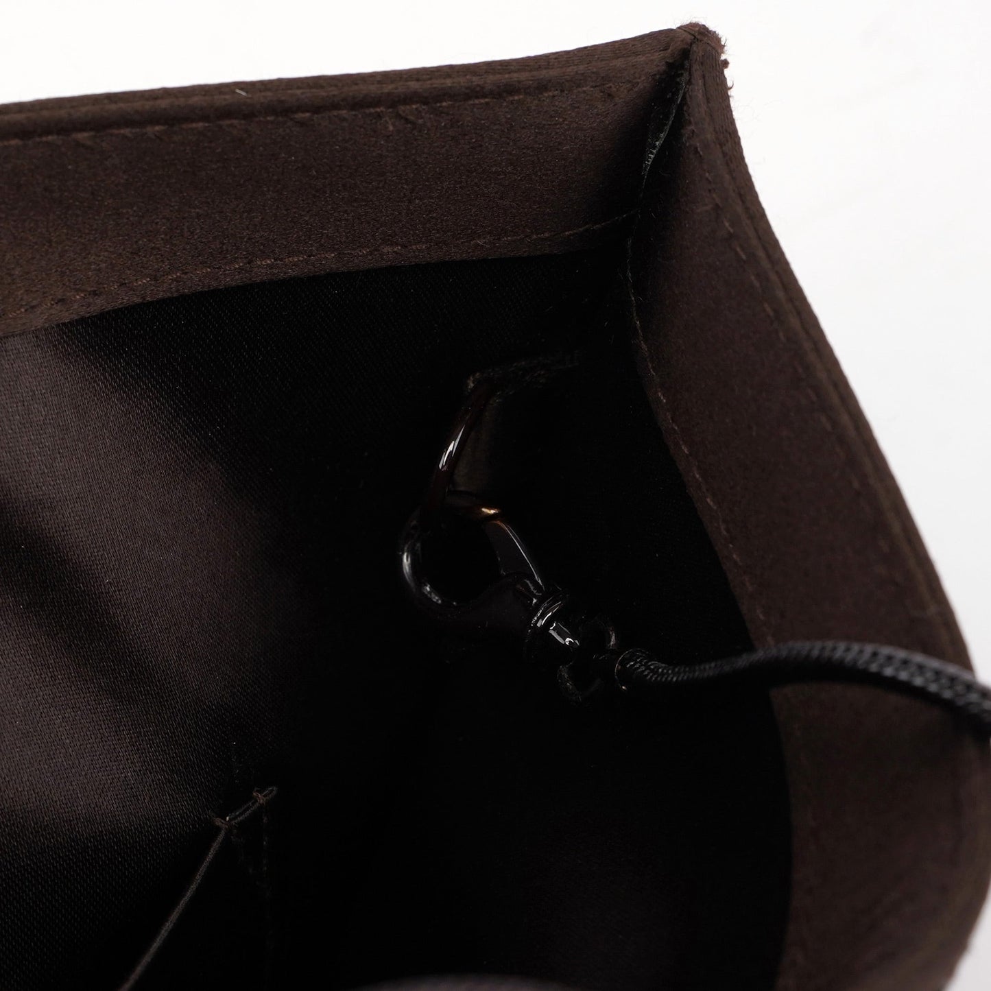 Brown Sequin Chain Shoulder Bag