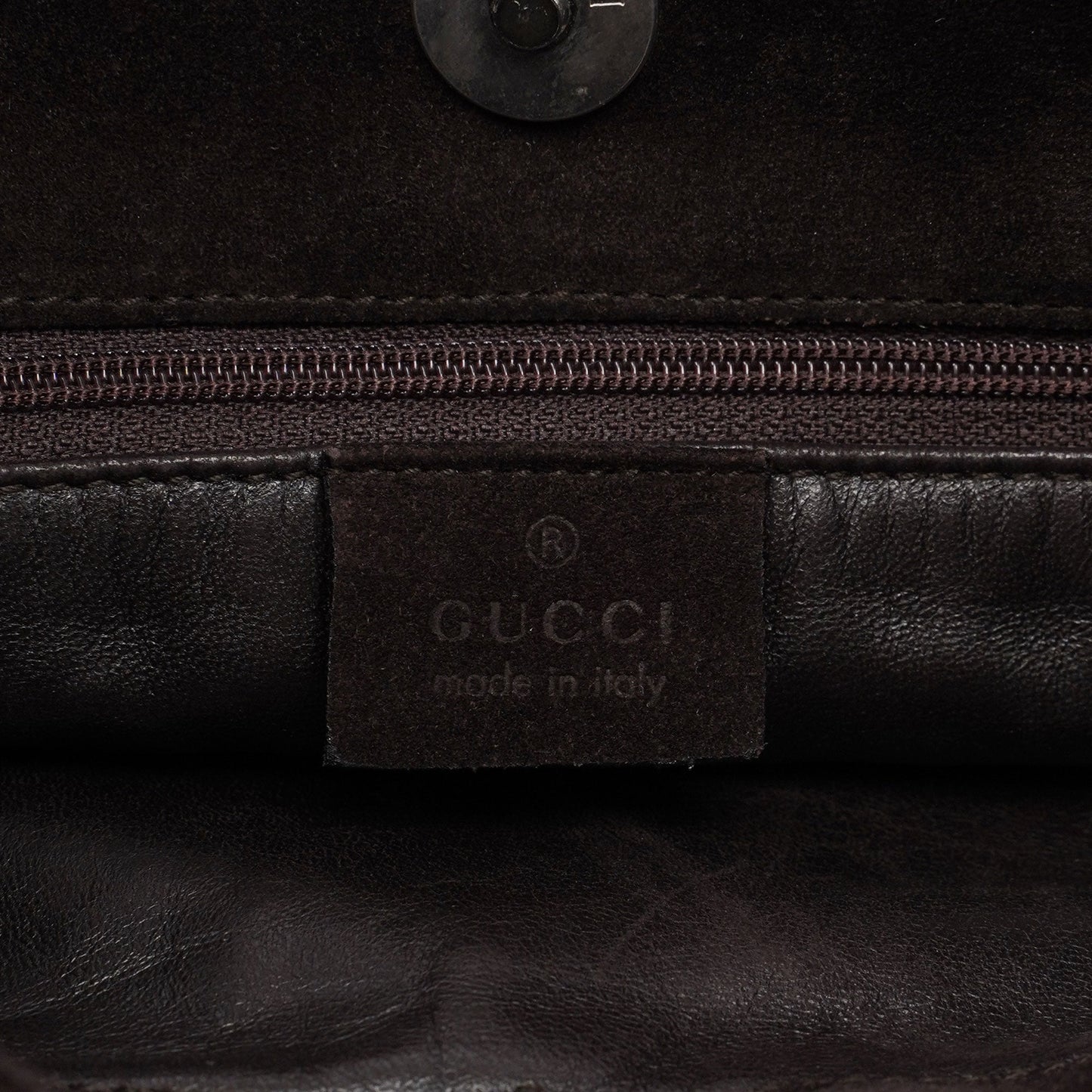 Brown Suede Hobo Shoulder Bag