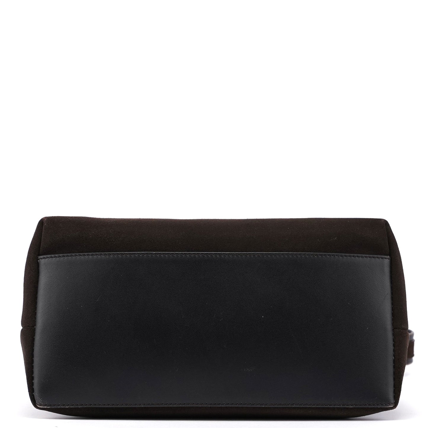 Brown Suede Hobo Shoulder Bag