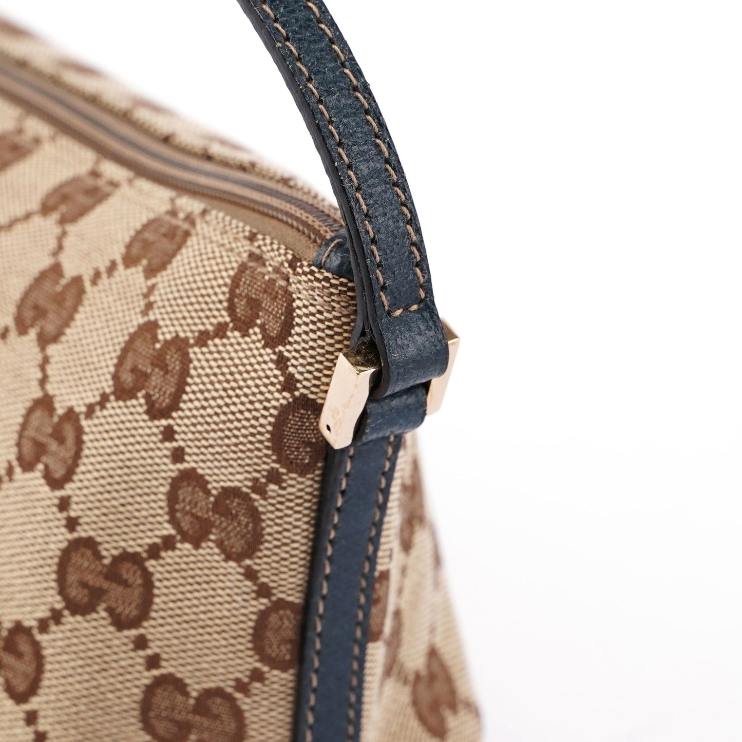 Gucci 07198 Beige Navy GG Boat