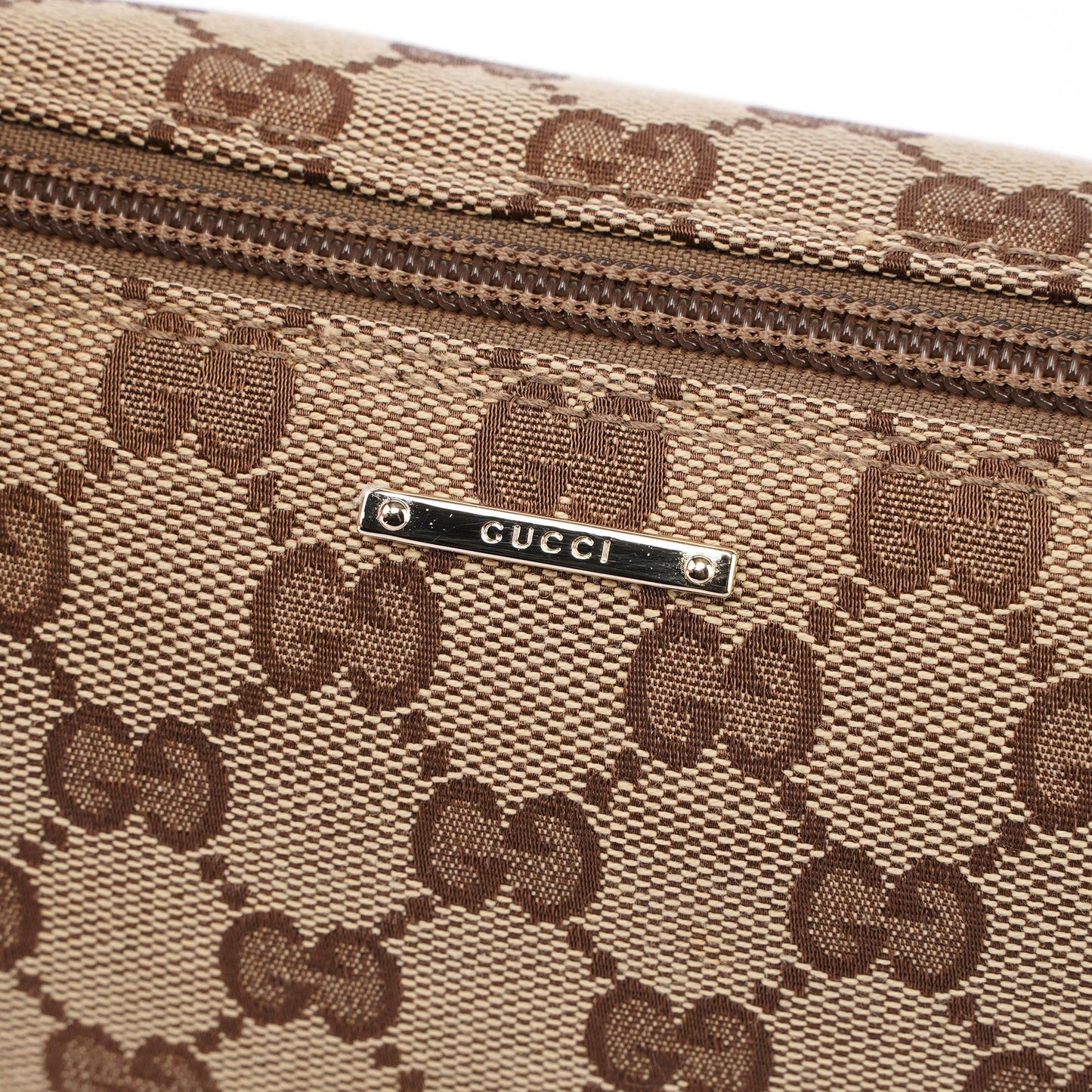 Gucci 07198 Beige Navy GG Boat