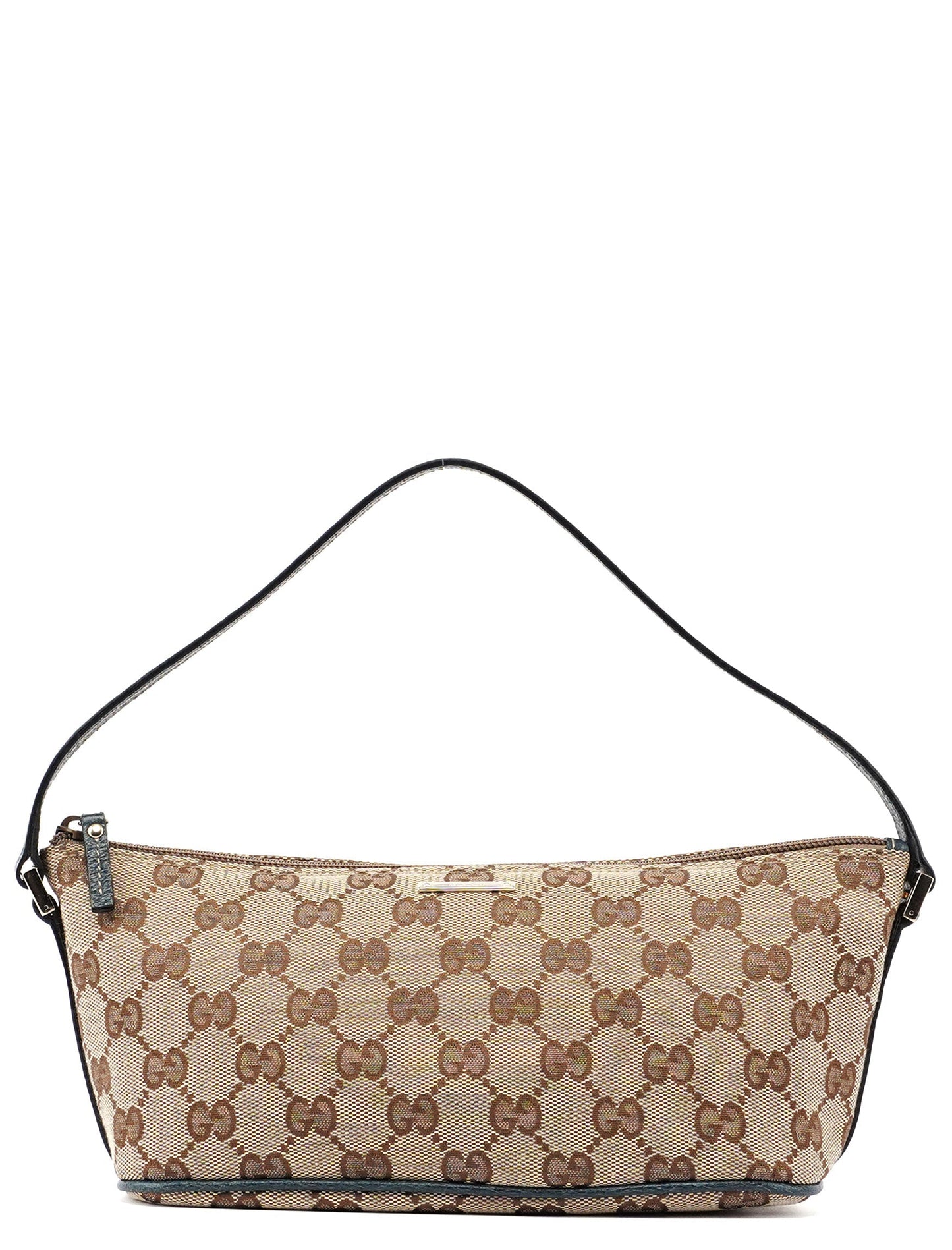 Gucci 07198 Beige Navy GG Boat