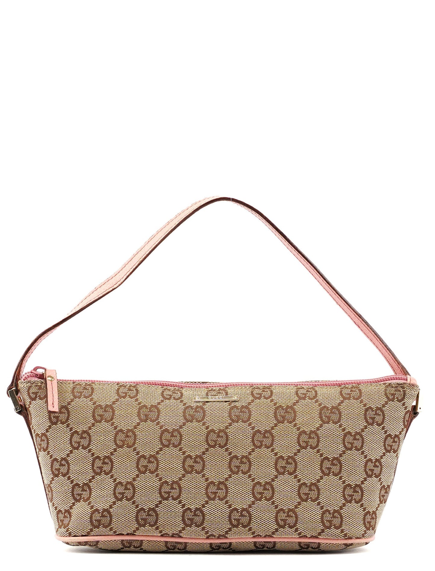 Gucci 07198 Beige Pink GG Boat