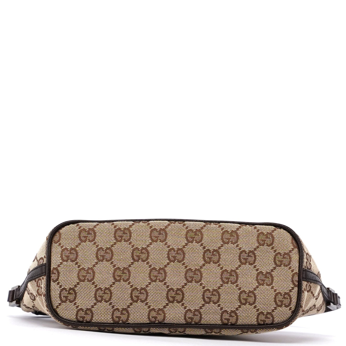 Gucci Beige Brown Boat Pochette