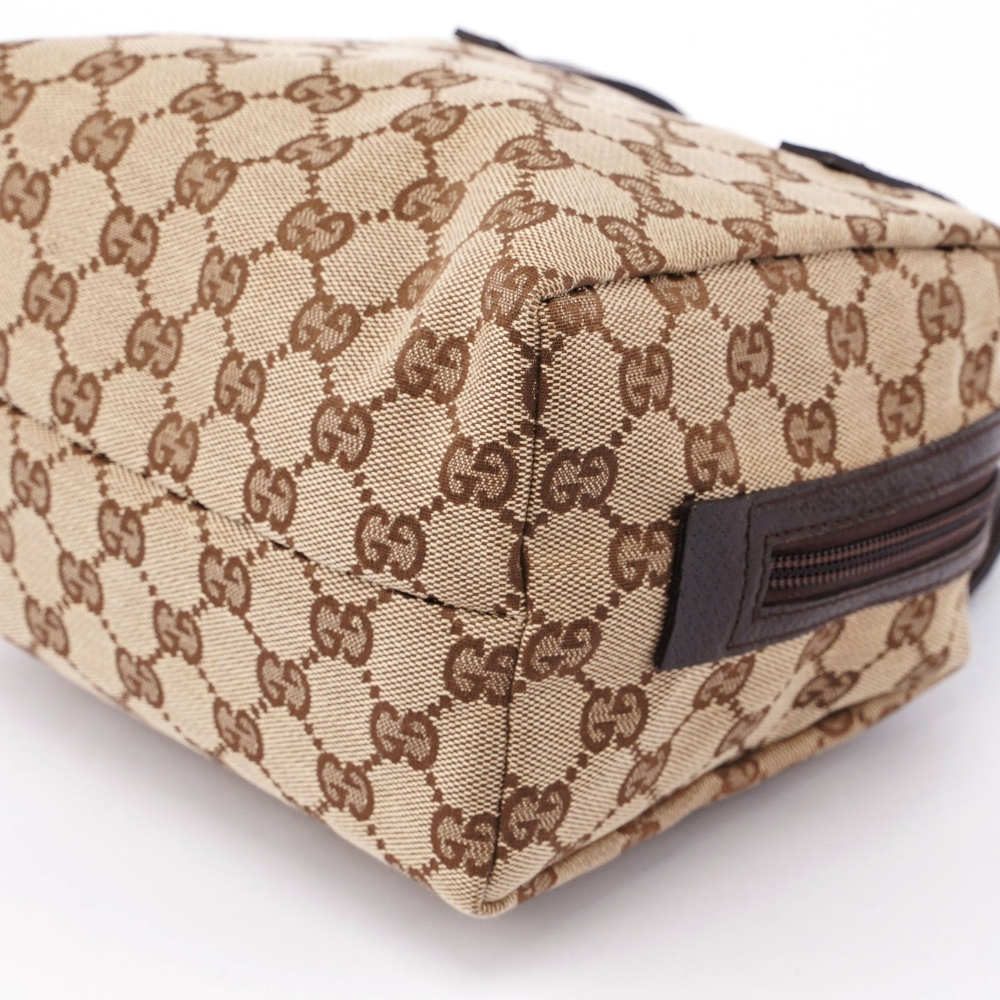 Gucci Beige GG Mini Bowling Bag