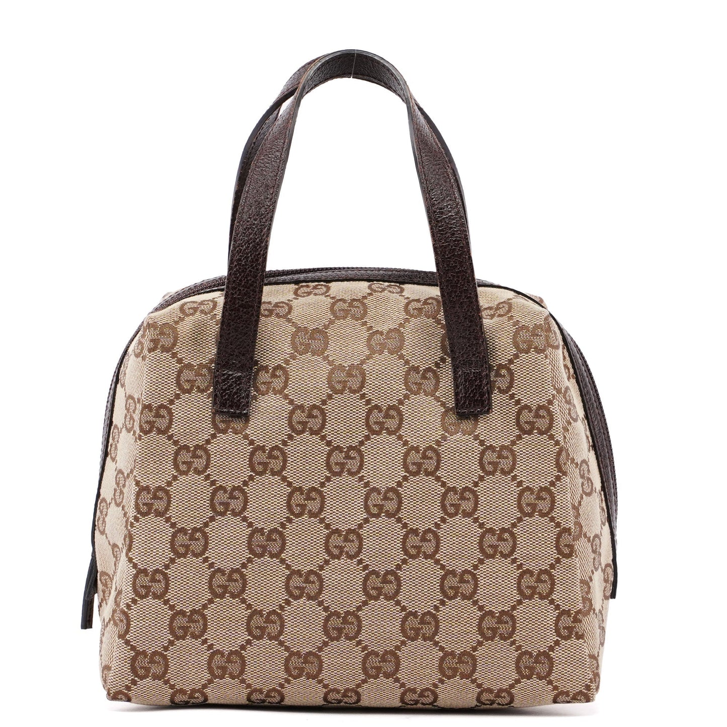 Gucci Beige GG Mini Bowling Bag