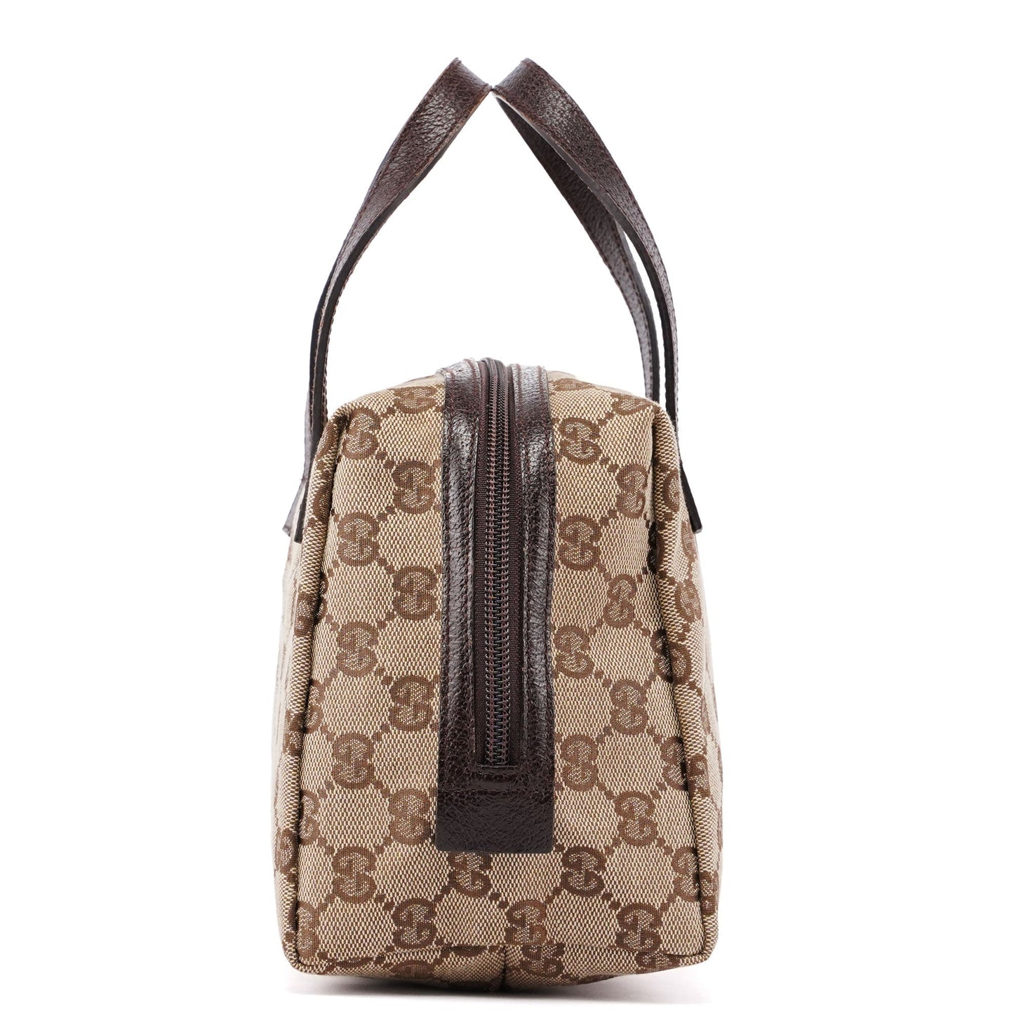 Gucci Beige GG Mini Bowling Bag