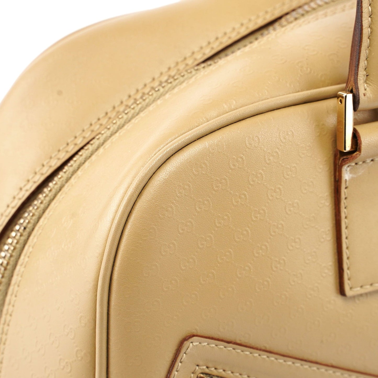 Gucci Beige Leather Bag