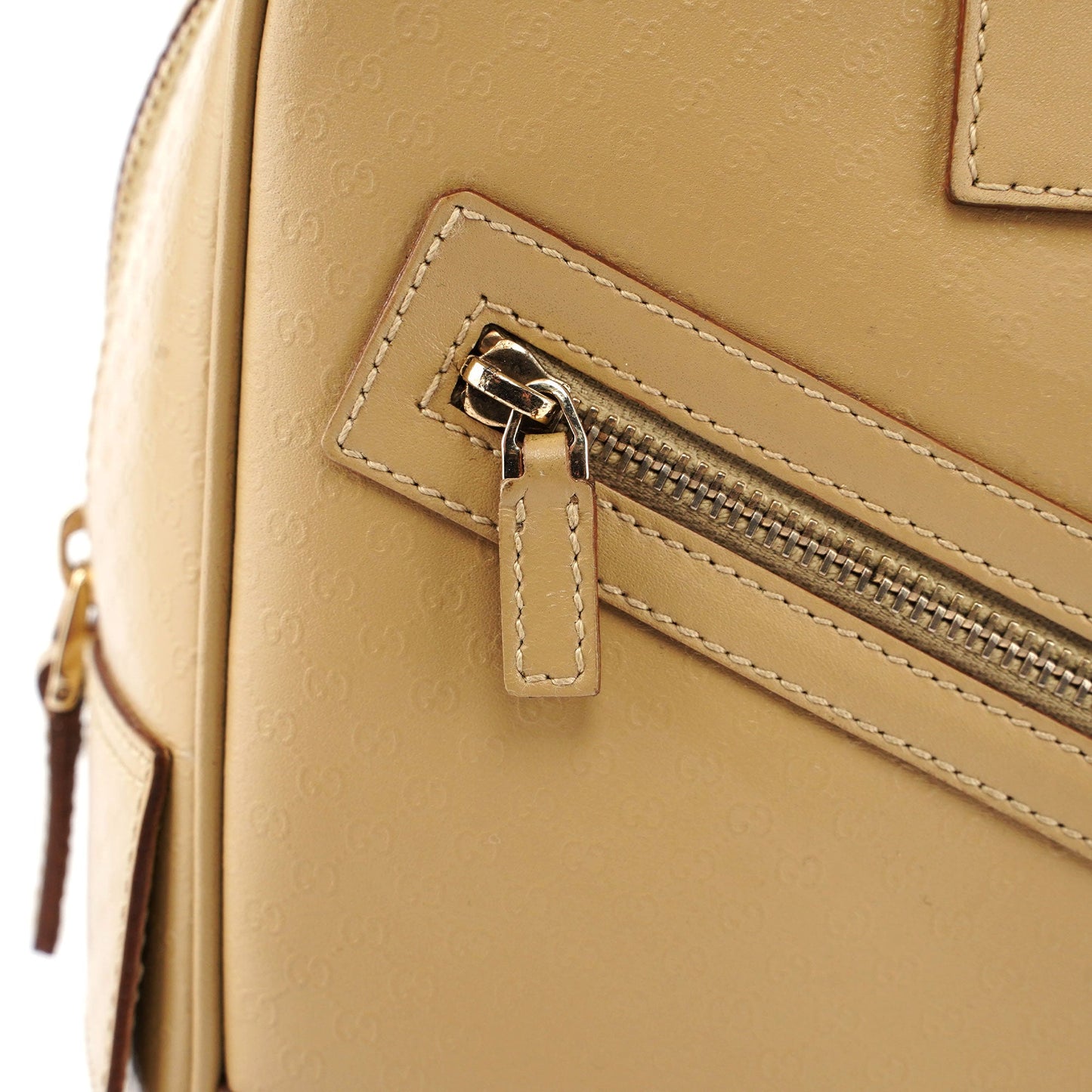 Gucci Beige Leather Bag