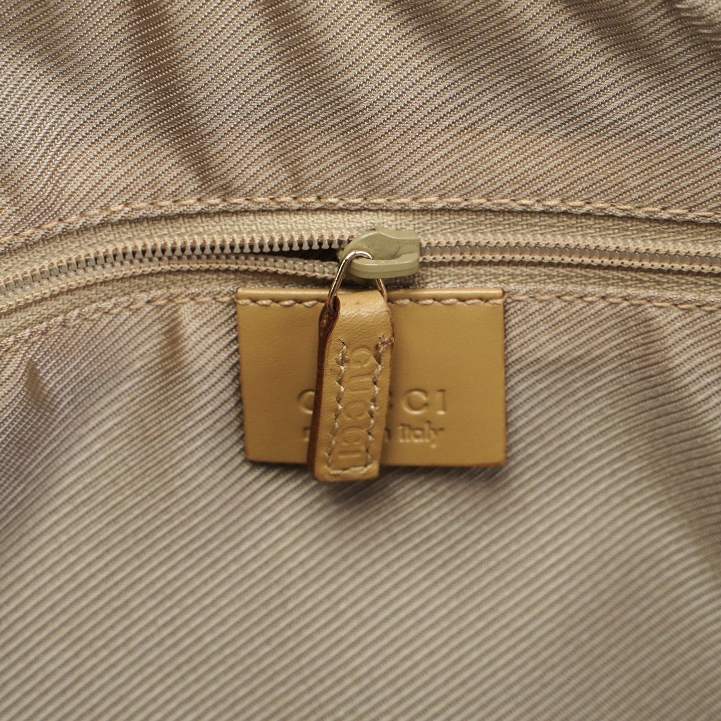 Gucci Beige Leather Bag