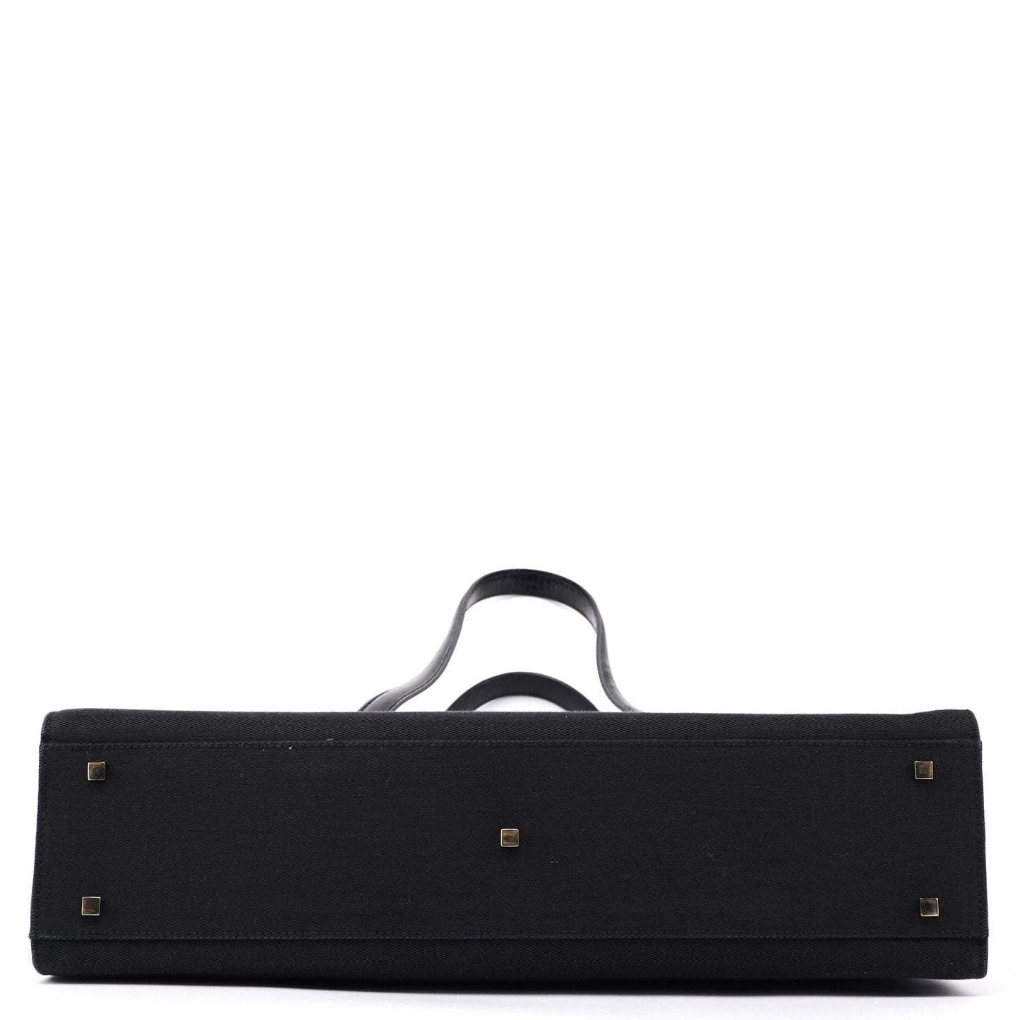 Gucci Black Canvas Keylock Tote