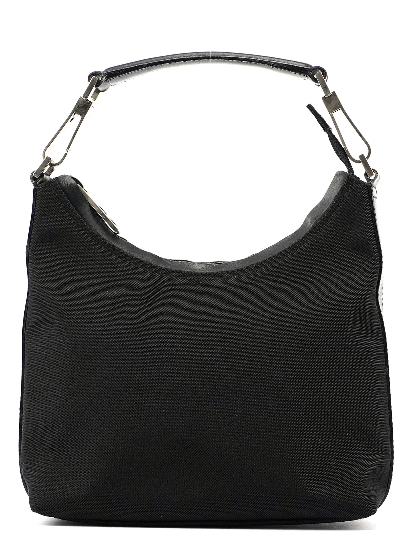 Gucci Black Canvas Shoulder Bag