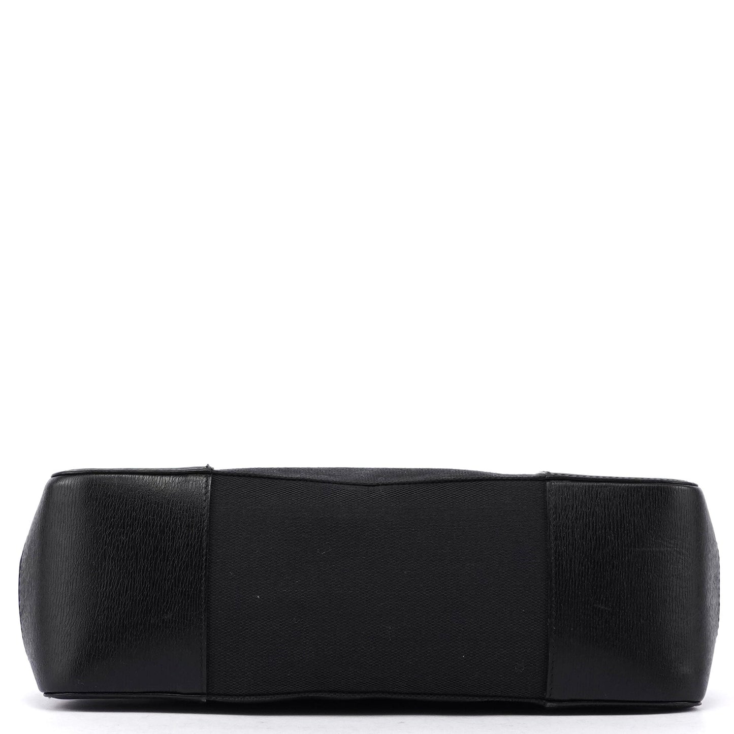 Gucci Black Canvas Square G Tote