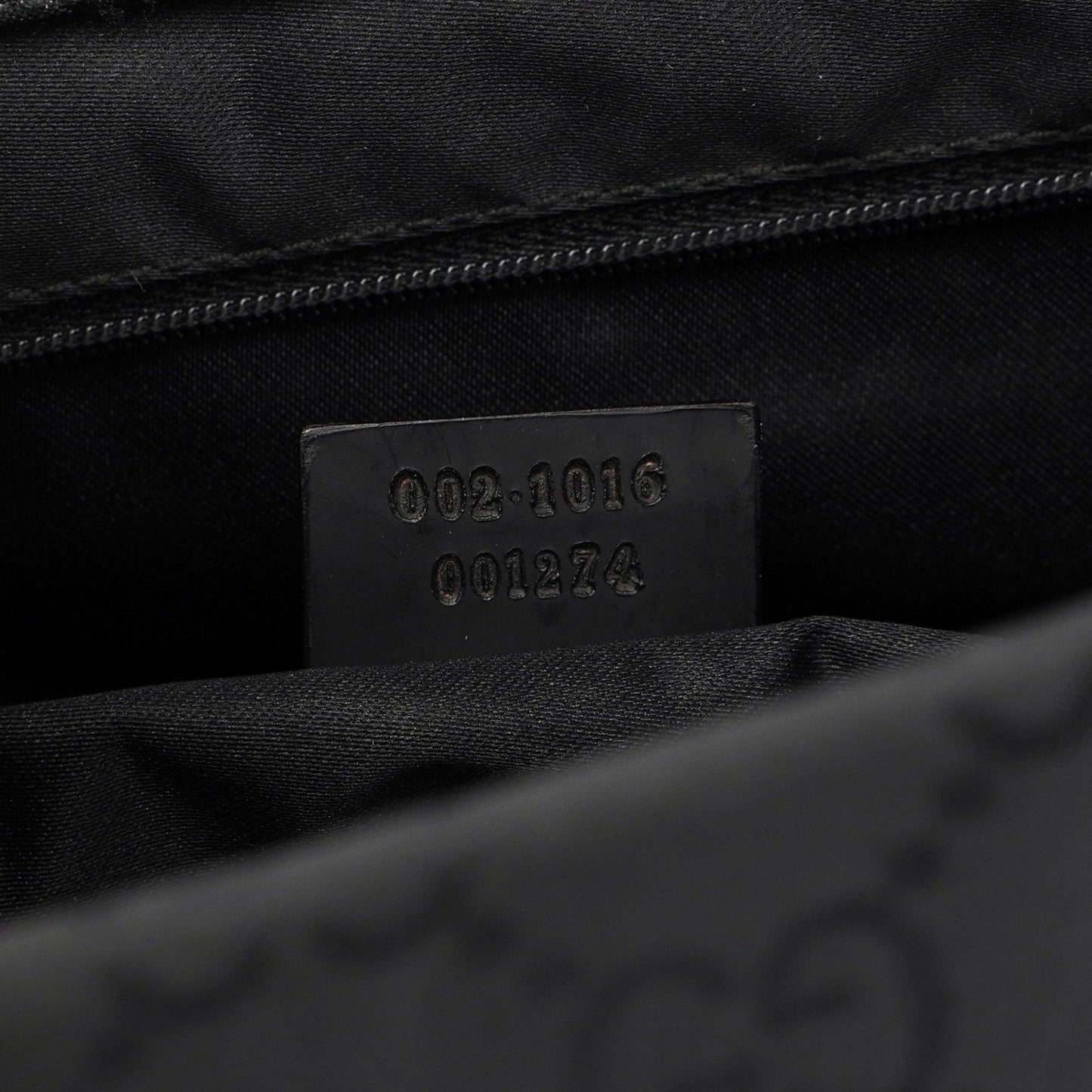 Gucci Black GG Bamboo Tote